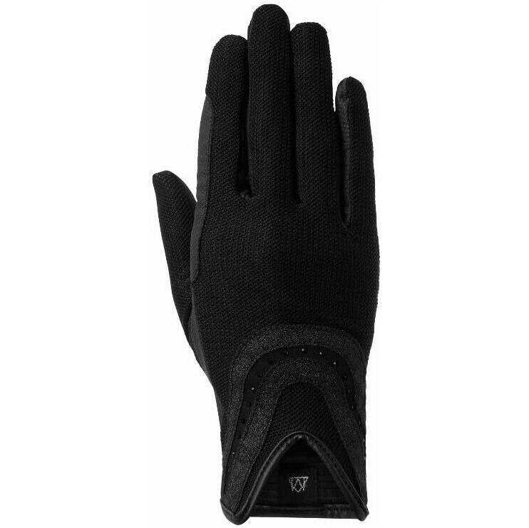 Mountain Horse Womens Jewel Equestrian Riding Glove 709901 - Black